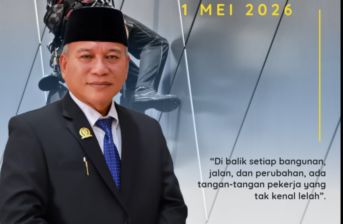 Peringati May Day 2026, Ketua DPRD Muaro Jambi Aidi Hatta: Buruh Tulang Punggung Ekonomi Daerah