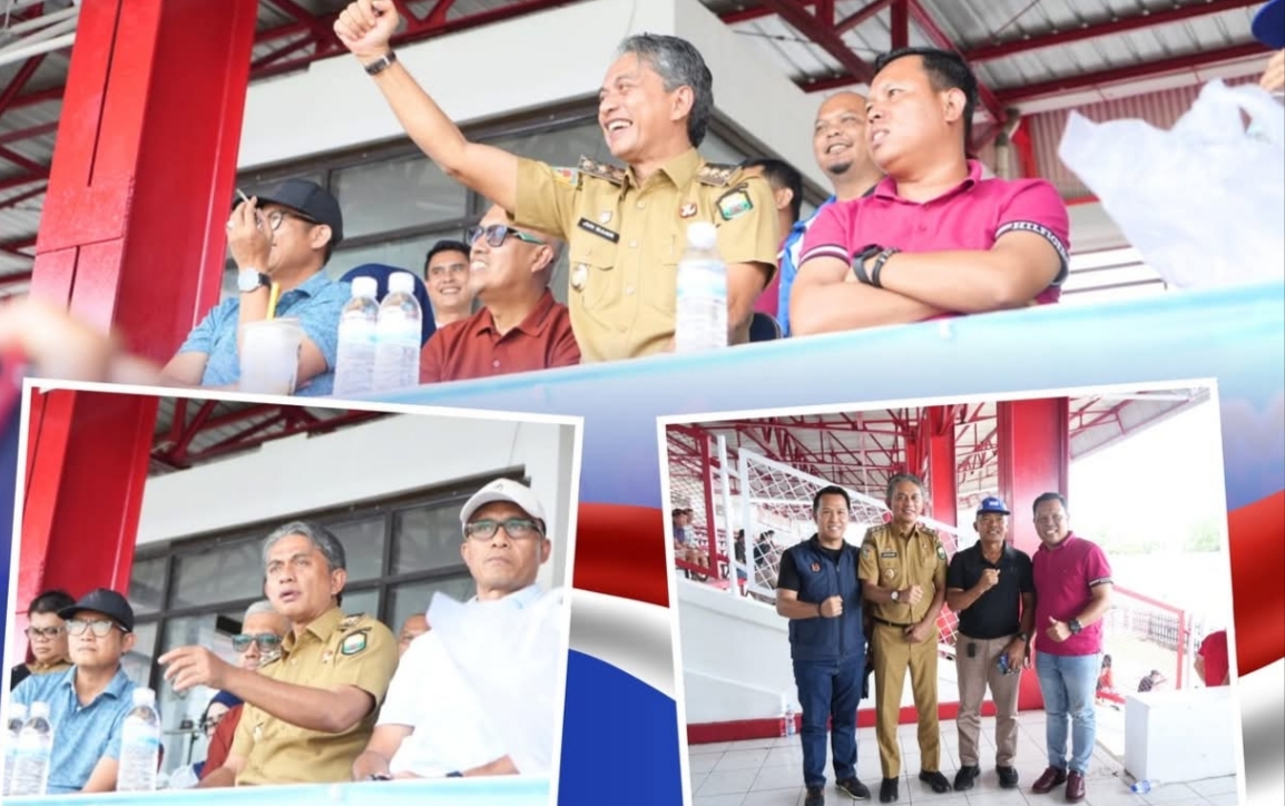 Wabup Junaidi H. Mahir, Support Penuh Laga Perdana Muaro Jambi Vs Kerinci