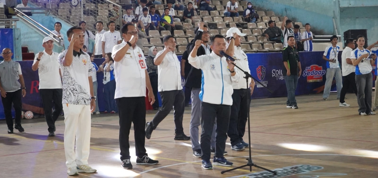 Buka Gubernur Cup Futsal 2026, Al Haris: Cari Bibit Berprestasi, Jalin Persaudaraan dan Jaga Sportivitas