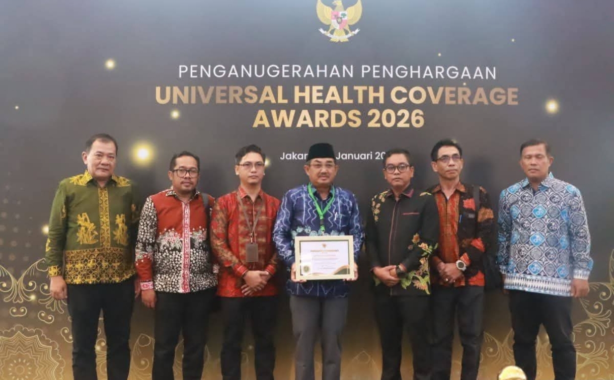 Bukti Komitmen Kesehatan Daerah Diakui Nasional, Bupati Anwar Sadat Terima UTC Awards 2026