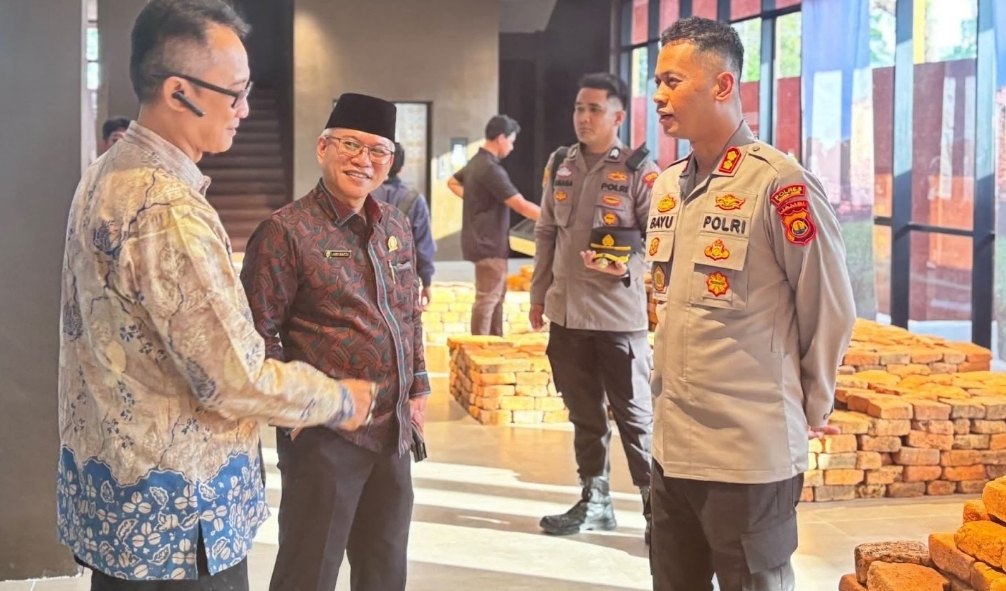 Ketua DPRD Aidi Hatta Hadiri Peresmian Musium Sriwijaya Dharmakirti