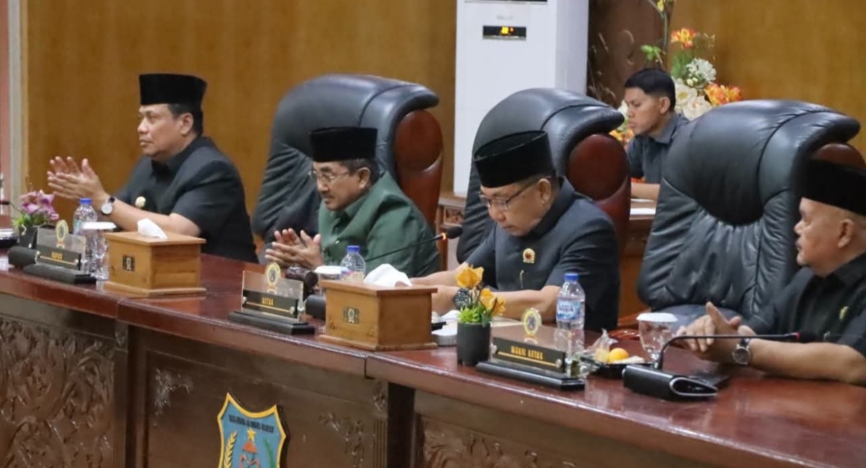 Bupati Anwar Sadat Sampaikan Nota Pengantar Ranperda Pertanggungjawaban APBD 2025