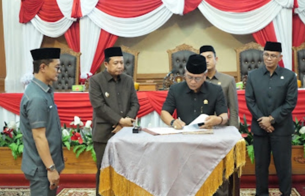 DPRD Muaro Jambi Sahkan Perubahan KUA-PPAS 2026 di Rapat Paripurna
