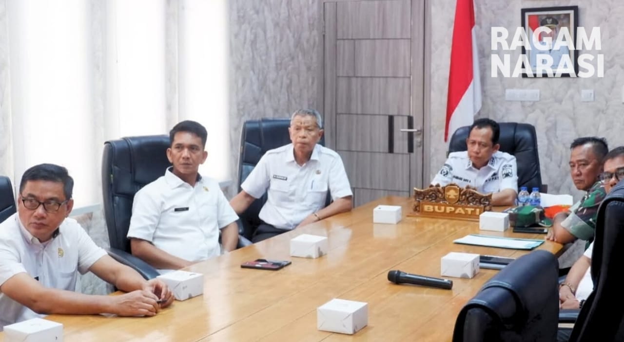 Bupati Muaro Jambi Ikuti Virtual, Peluncuran Logo dan Tema HUT RI Ke - 80