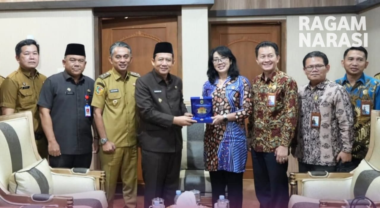 Bupati Bambang Bayu Suseno Terima Kunjungan Kepala BKN VII Ri  Kerja 