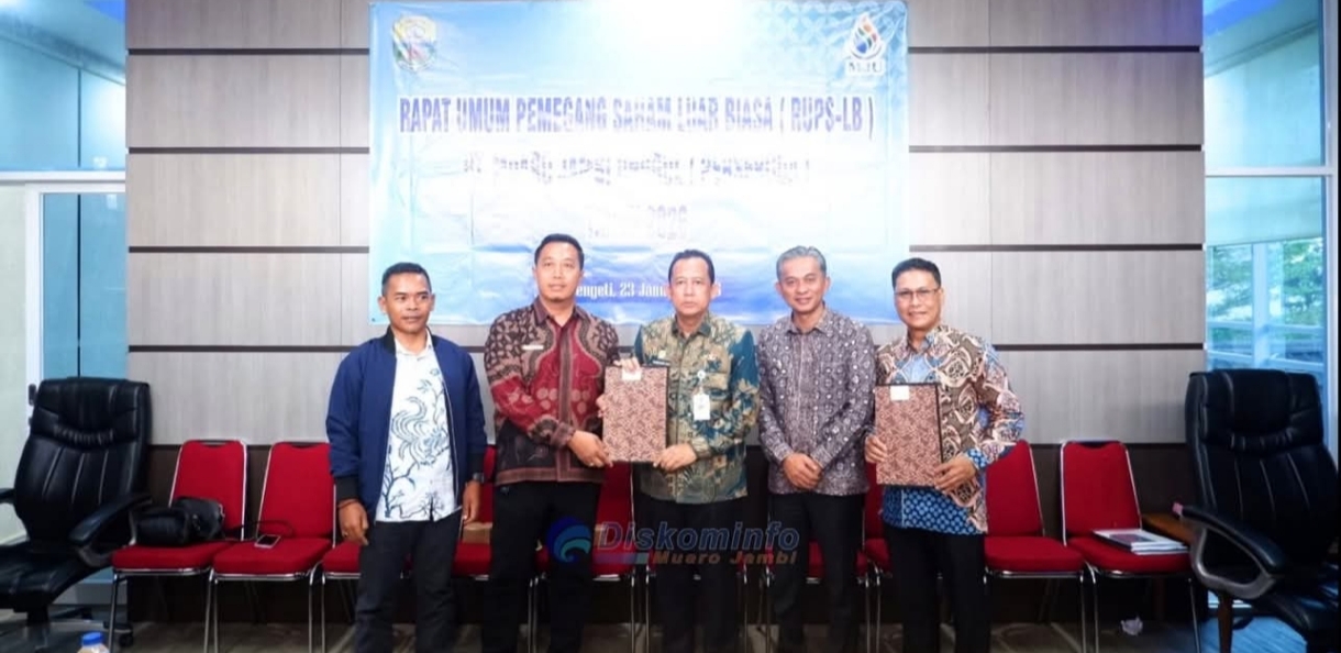 Bupati Dan Wabup Muaro Jambi Gelar Rapat Umum RUPS - LB