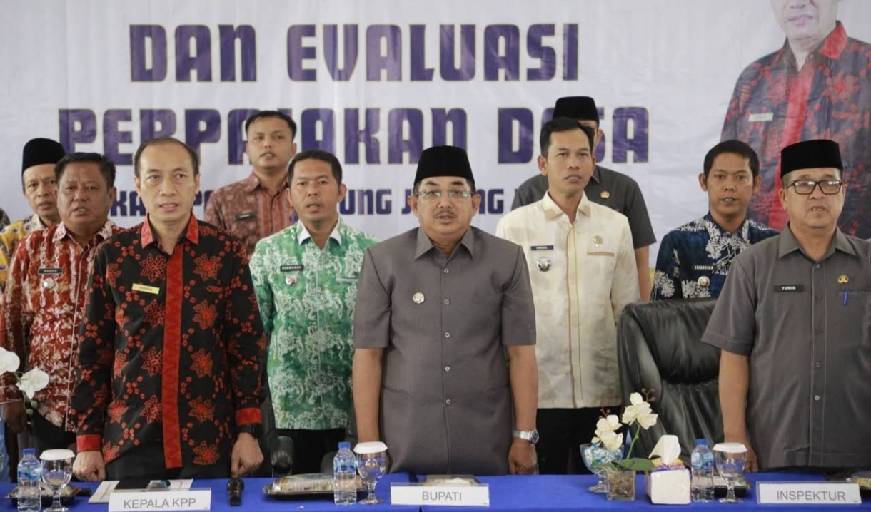 Wujudkan Tata Kelola Keuangan yang Akuntabel. Bupati Anwar Sadat Tekankan Kepatuhan Pajak Desa