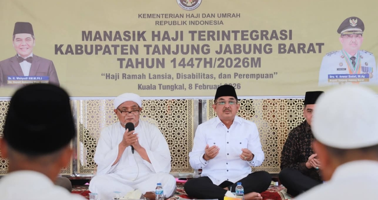 Bupati Anwar Sadat Buka Manasik Haji Terintegrasi Tahun 1447 H/2026 M