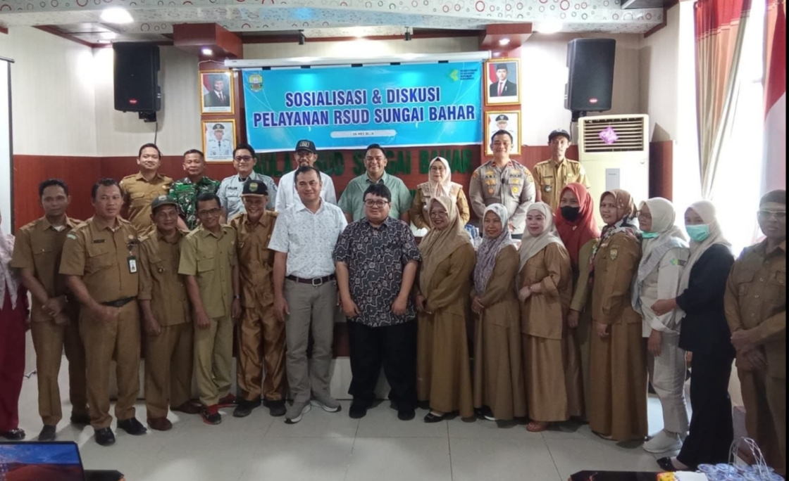 DPRD Robinson Sirait Apresiasi RSUD Sungai Bahar, Desak Percepatan Penambahan Fasilitas