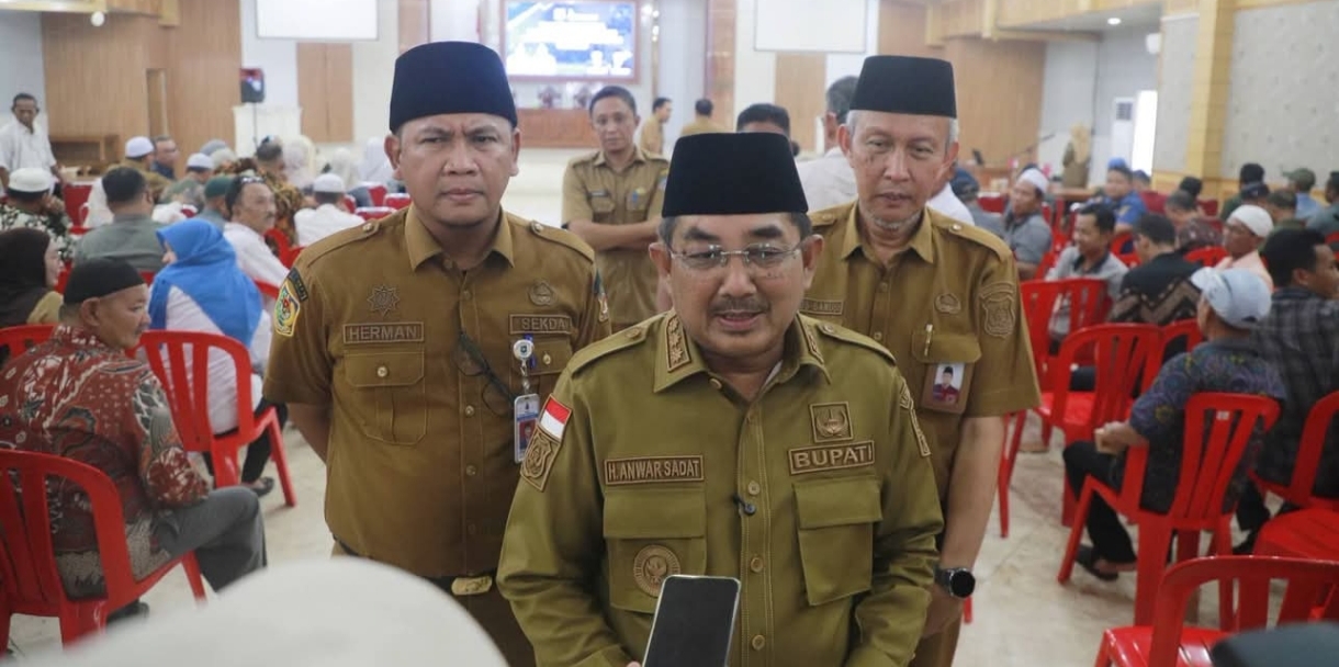 Bupati  Anwar Sadat Pastikan Bantuan Sosial Tepat Sasaran