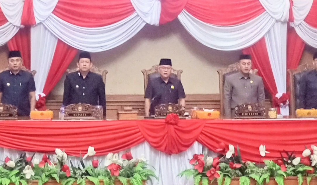 DPRD Muaro Jambi Gelar Rapat Paripurna Penyampaian Rancangan Perubahan KUA dan PPAS TA 2026