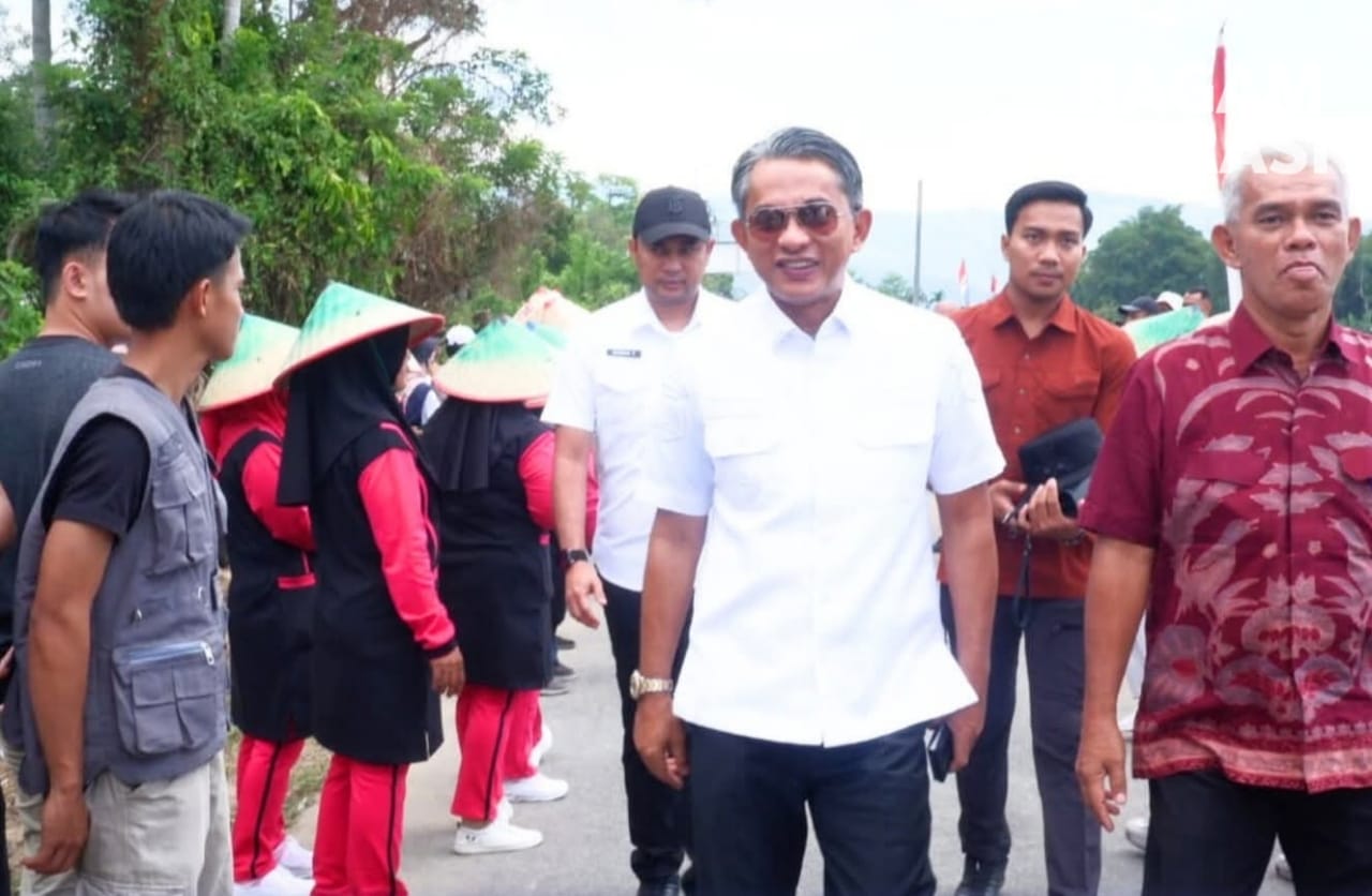 Wakil Bupati Junaidi H. Mahir, Hadiri Kegiatan Kunjungan Menteri Pertanian RI di Kerinci 