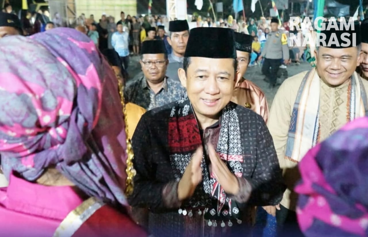 Bupati Bambang Suseno, Hadiri Pembukaan MTQ ke - XXIX Tingkat Kecamatan Mestong