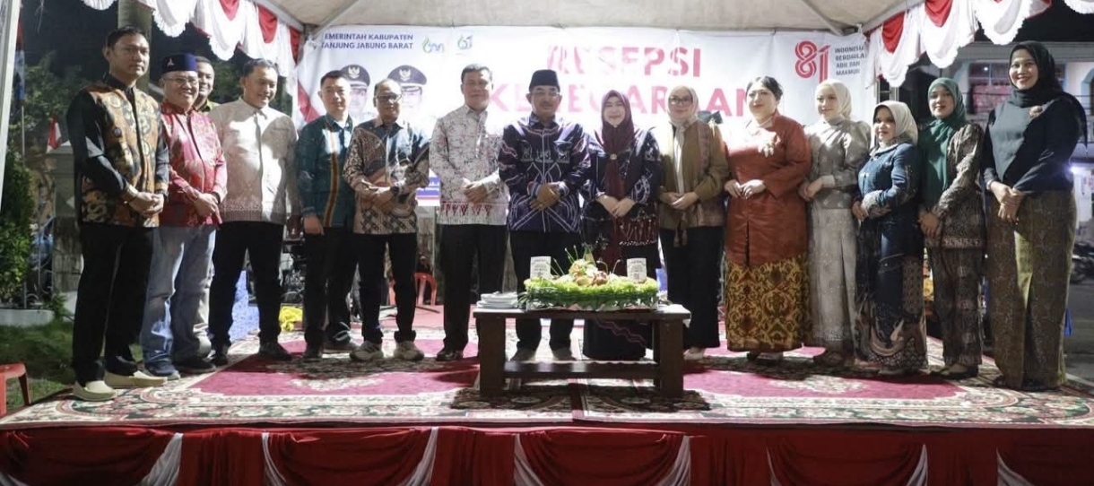 Pemkab Tanjung Jabung Barat Gelar Malam Resepsi Kenegaraan