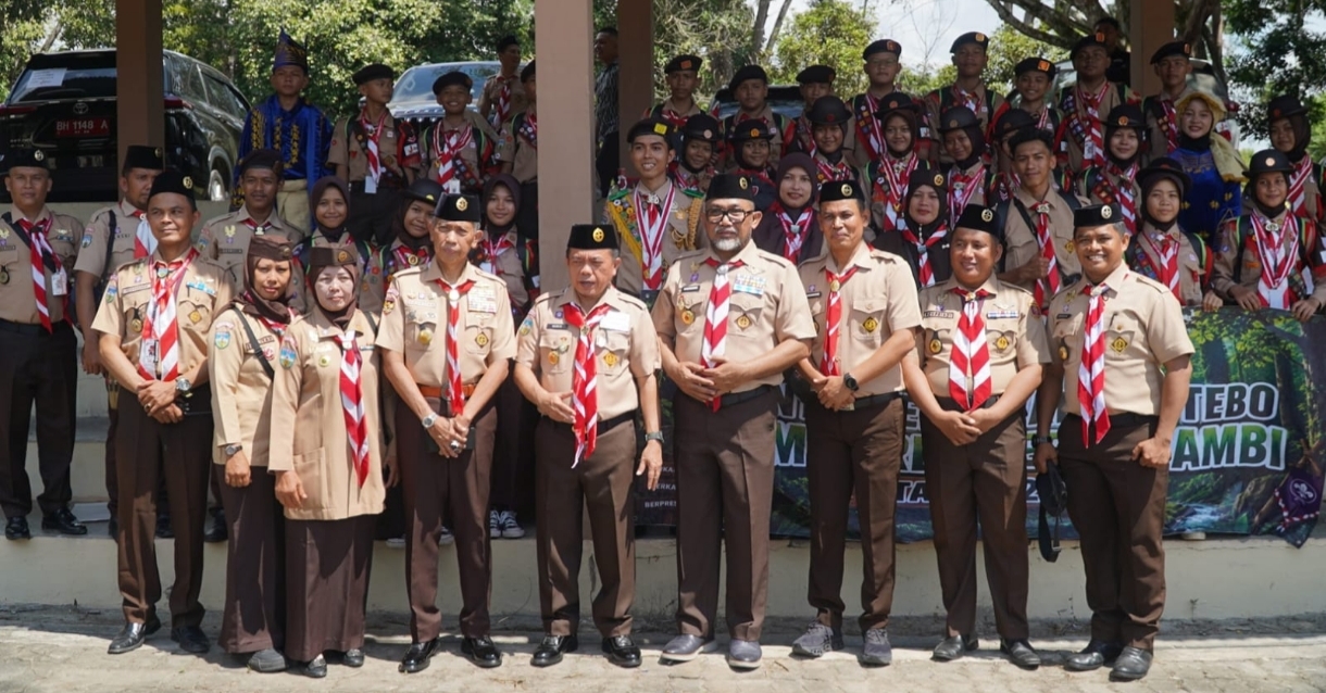 Buka Jambore Daerah Pramuka Jambi, Gubernur Al Haris: Sebagai Wadah Mengasah Wawasan, Kepemimpinan dan Kemandirian 