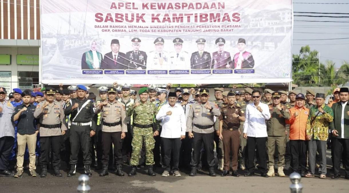 Bupati Anwar Sadat dan Kapolres Deklarasikan Sabuk Kamtibmas