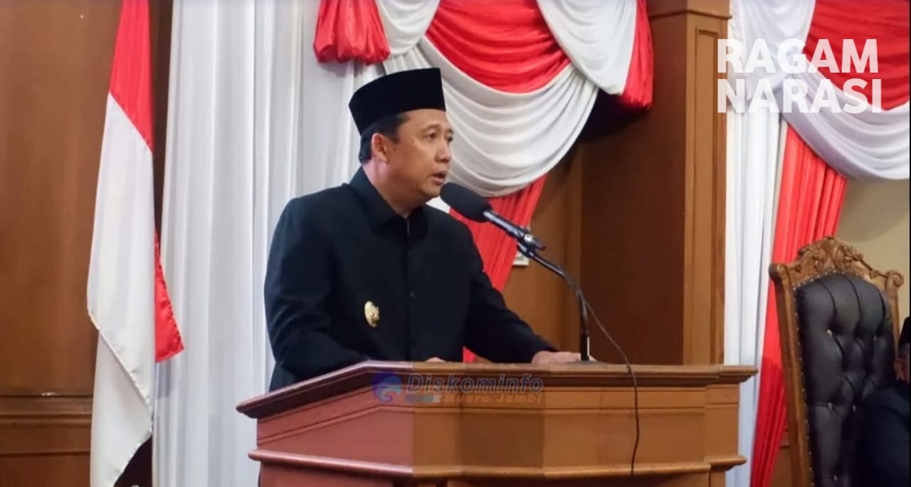Bupati Muaro Jambi Hadiri Rapat Paripurna di Gedung DPRD Muaro Jambi