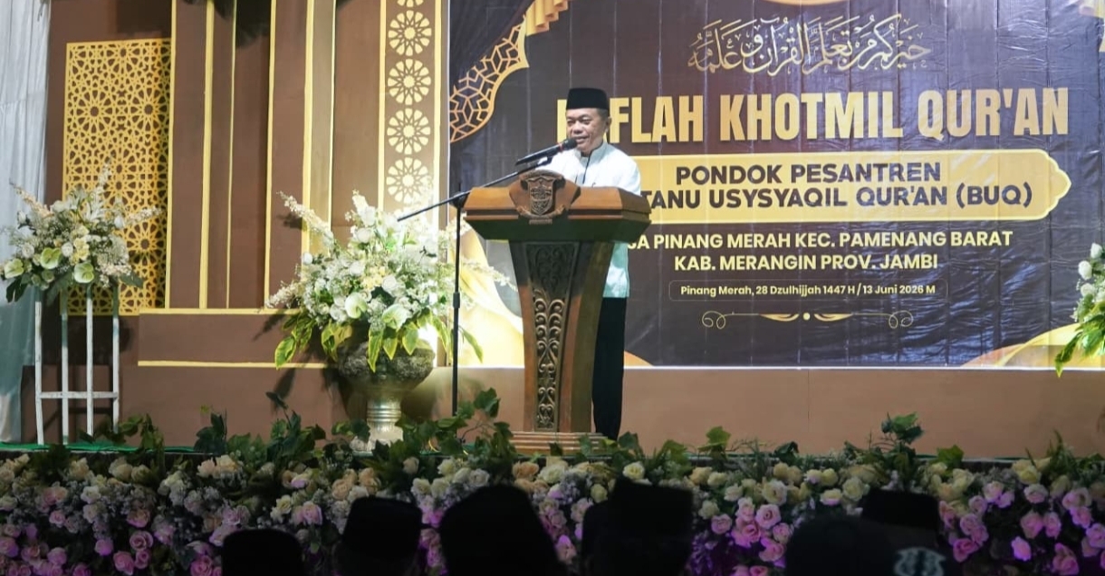 Gubernur Al Haris Ucapkan Terima Kasih ke Pengasuh Ponpes, Hafalan Al-Qur’an Investasi untuk Dunia dan Akhirat