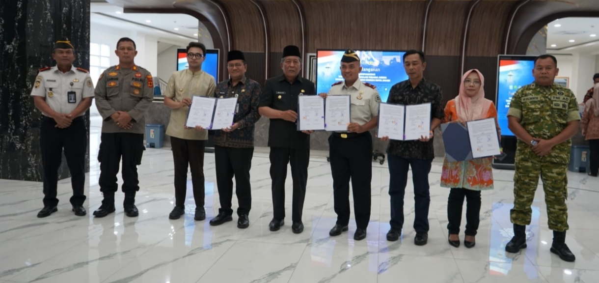 Wagub Sani Apresiasi Nota Kesepakatan Pidana Kerja Sosial, Kota Jambi Siap Jadi Percontohan Nasional