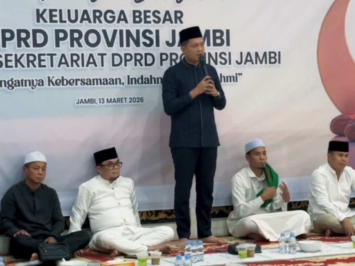 Buka Puasa Bersama DPRD Jambi, Hafiz Fattah Ajak Pererat Silaturahmi Jelang Idul Fitri